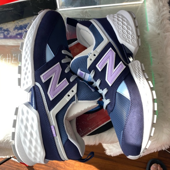 🆕 - New Balance 574 Sport - Navy Pigment - Men 12 - Picture 5 of 8